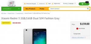 Harga dolar Xiaomi Redmi 3